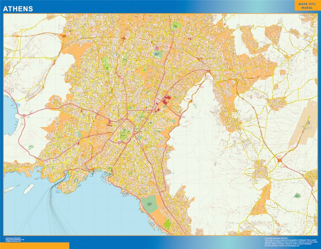 Mapa Atenas