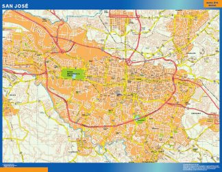 Mapa de San Jose